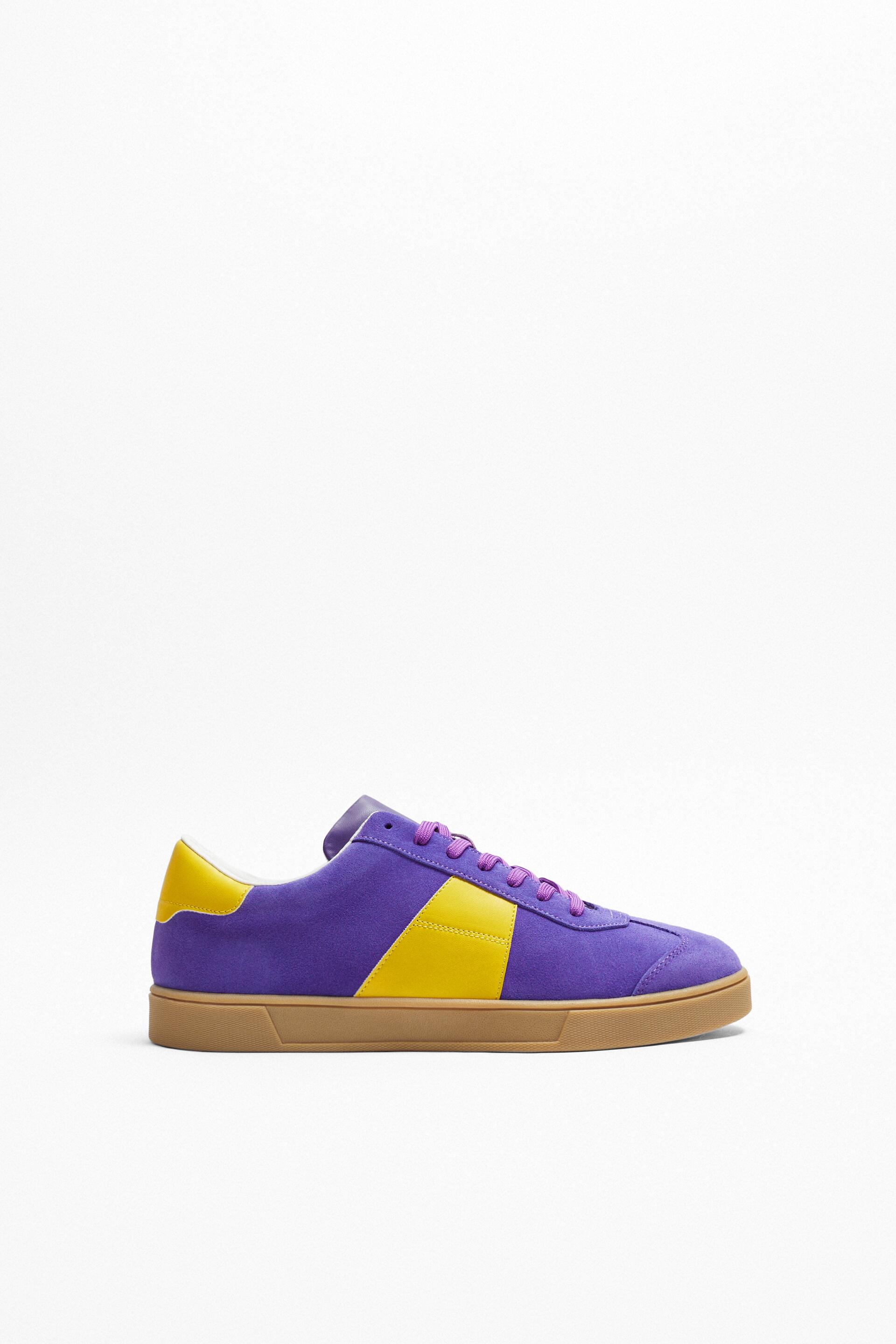 

Кеды мужские ZARA 12240020 фиолетовые 44 RU (доставка из-за рубежа), 12240020