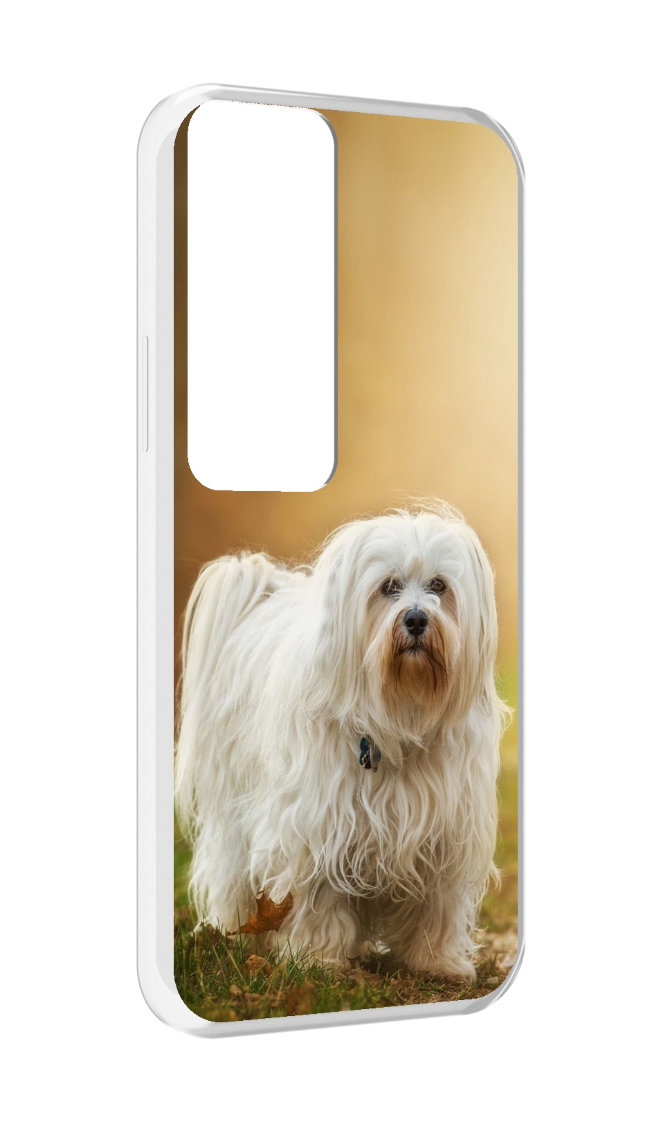 

Чехол MyPads гаванскии бишон для Tecno Pova Neo 2, Прозрачный, Tocco