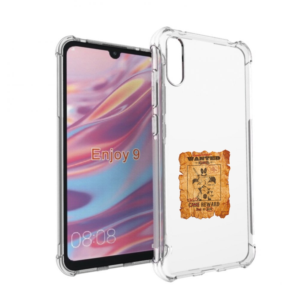 

Чехол бампер MyPads дедпул для Huawei Enjoy 9., Прозрачный, Tocco