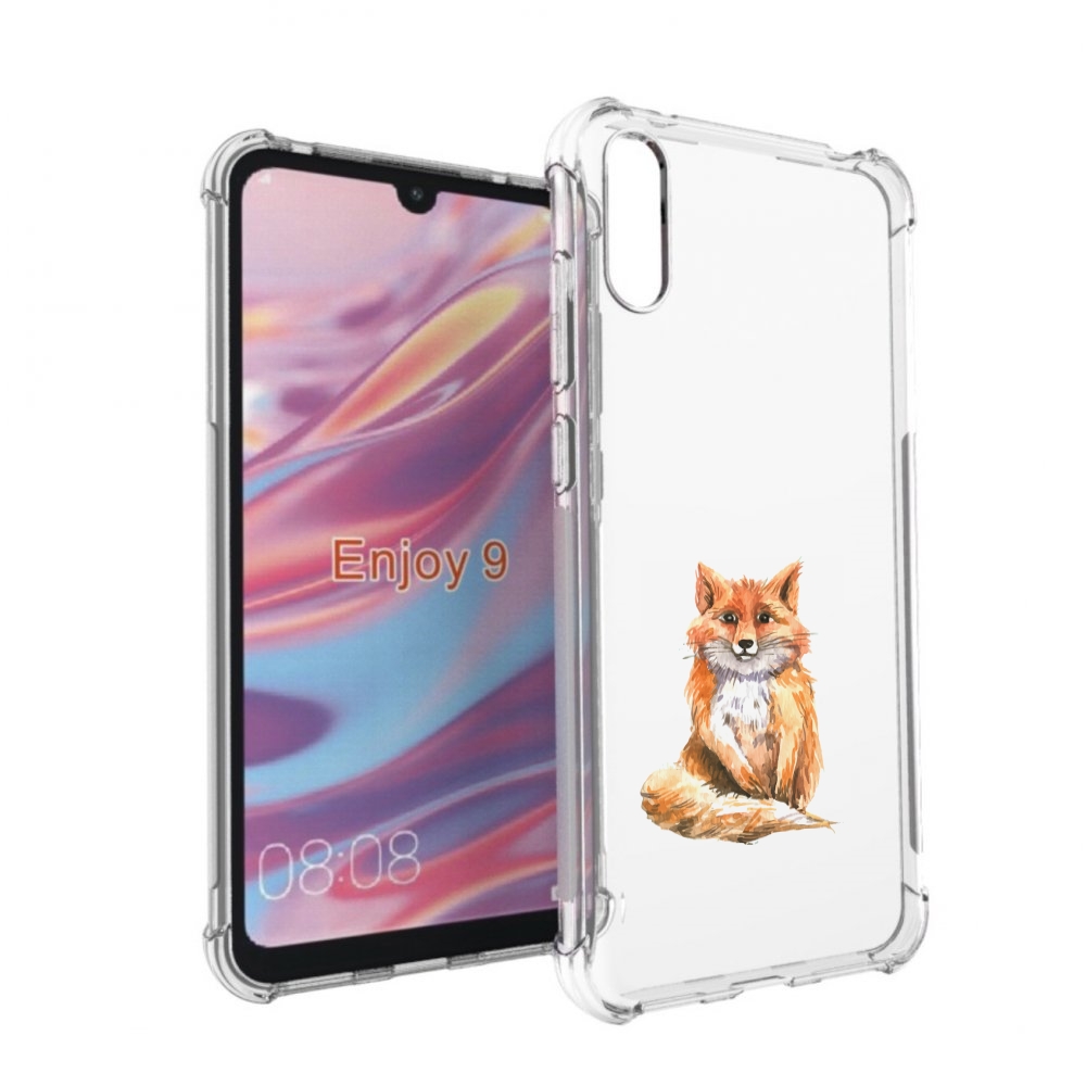 

Чехол бампер MyPads детская лиса для Huawei Enjoy 9., Прозрачный, Tocco