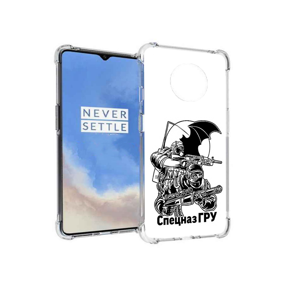 

Чехол MyPads Tocco для OnePlus 7T спецназ гру (PT227044.138.618), Прозрачный, Tocco