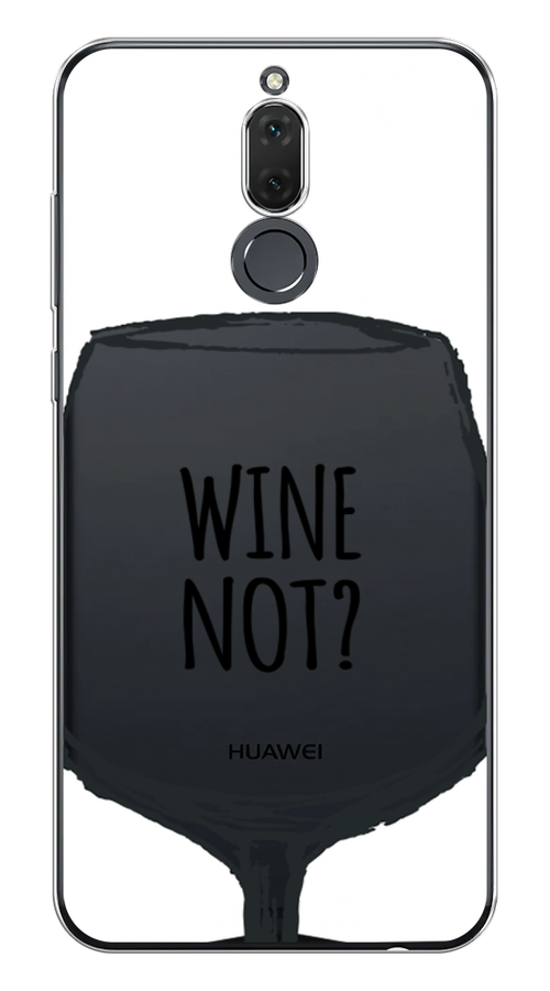 

Чехол на Huawei Nova 2i "Wine not white", Белый, 64150-6