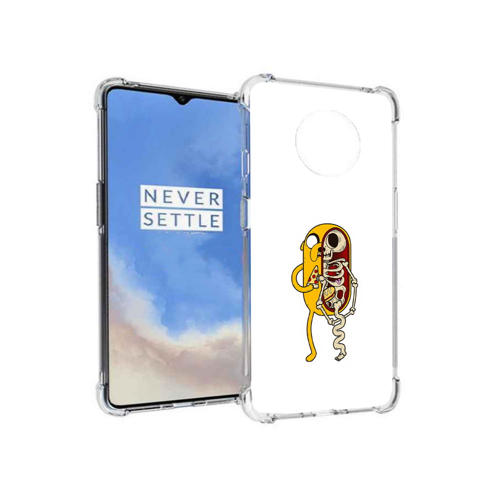 

Чехол MyPads Tocco для OnePlus 7T Джейк скелет (PT227044.138.64), Прозрачный, Tocco