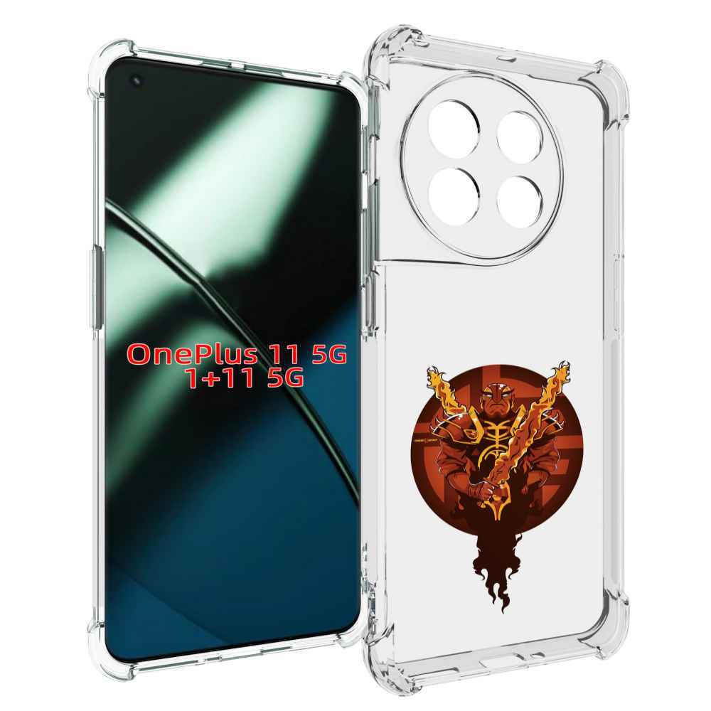 

Чехол MyPads ember spirit для OnePlus 11, Прозрачный, Tocco