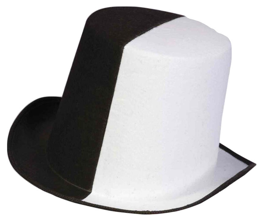 фото Черно-белая шляпа forum novelties f64165