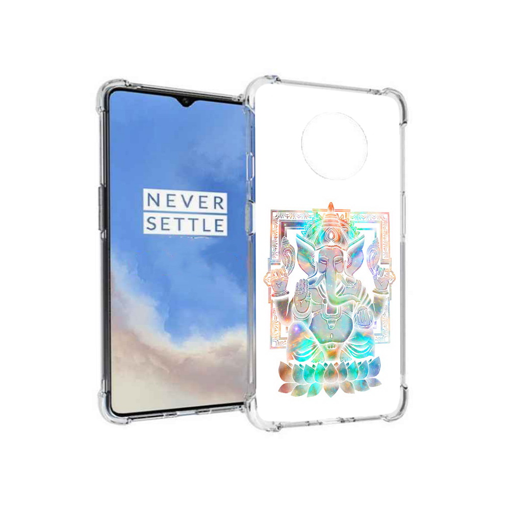 

Чехол MyPads Tocco для OnePlus 7T умный слон (PT227044.138.654), Прозрачный, Tocco