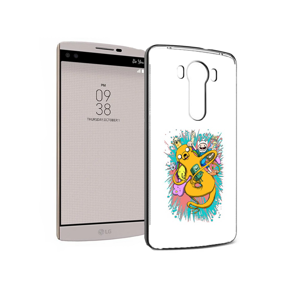 

Чехол MyPads Tocco для LG V10 время приключений рисунок (PT25325.78.276), Прозрачный, Tocco