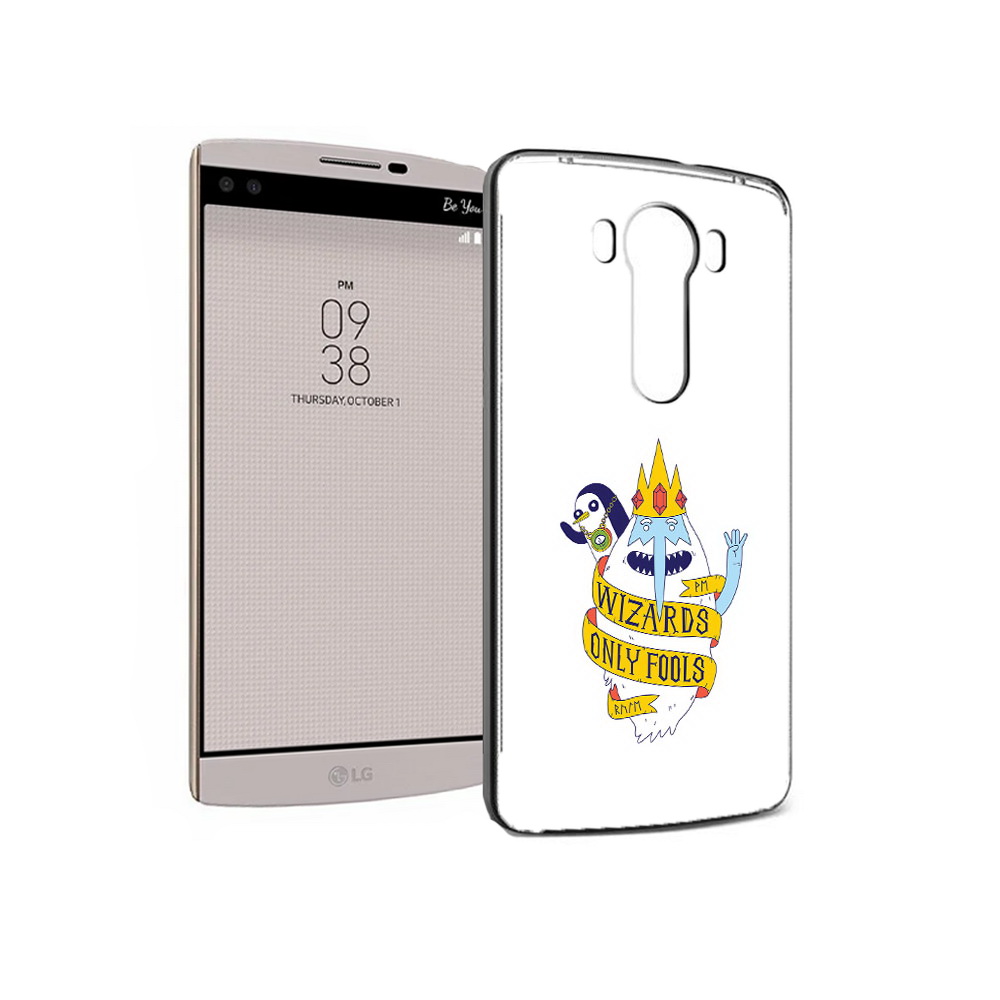 

Чехол MyPads Tocco для LG V10 время приключений снежный король (PT25325.78.278), Прозрачный, Tocco