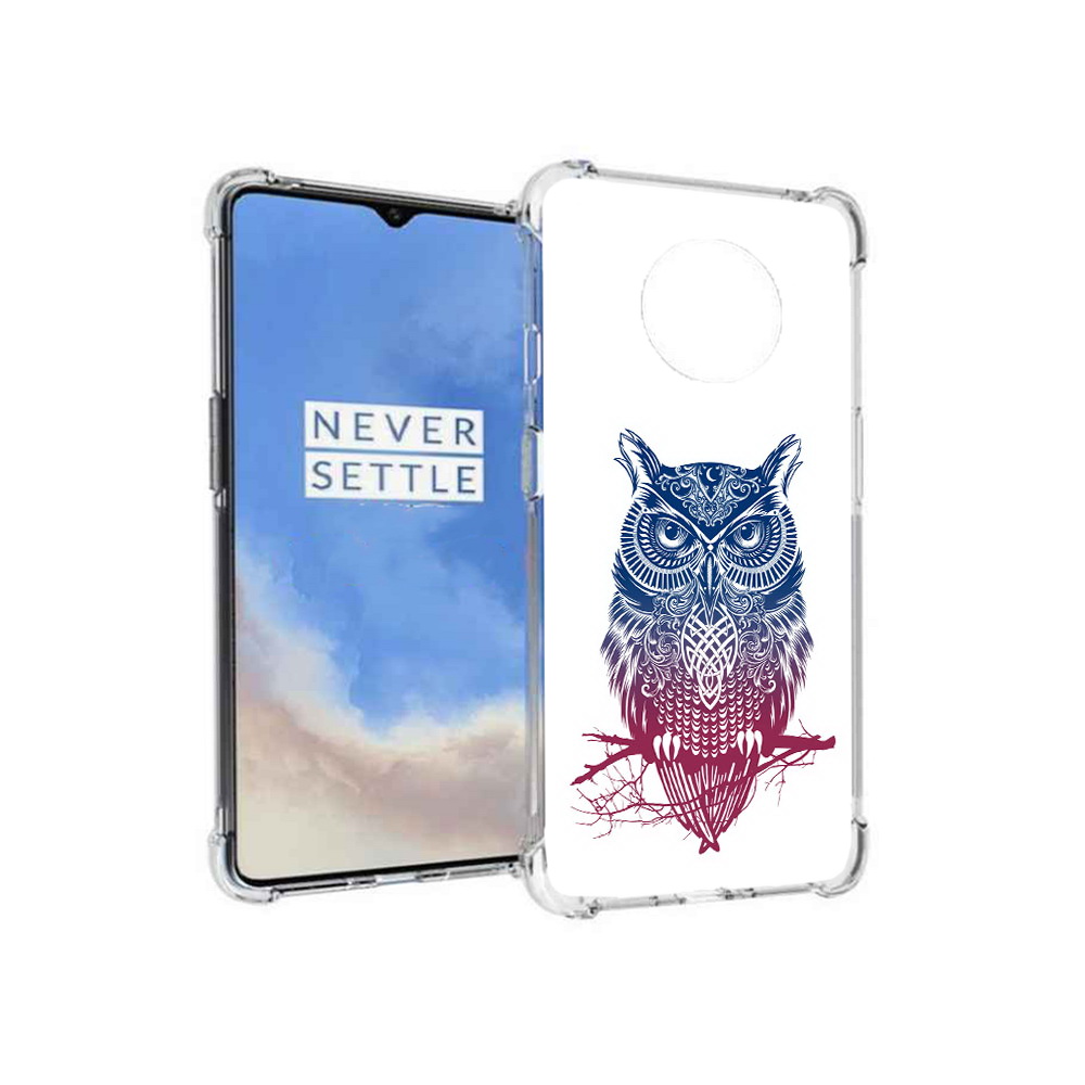 

Чехол MyPads Tocco для OnePlus 7T хиппи сова (PT227044.138.664), Прозрачный, Tocco
