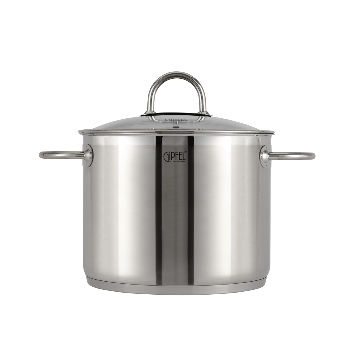 

Кастрюля из нержавеющей стали Gipfel Signo 1364 26 см 10 л, Серебристый, Signo кастрюля из нержавеющей стали