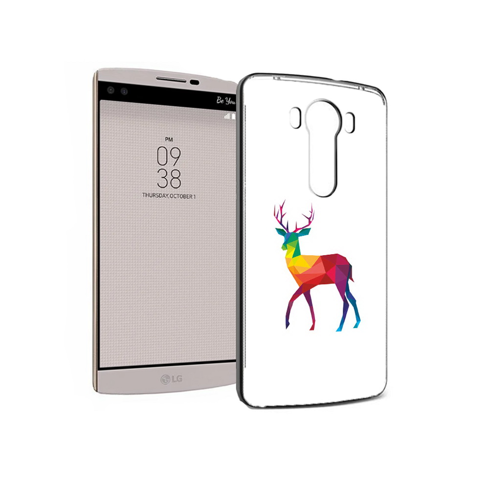 

Чехол MyPads Tocco для LG V10 геометрический олень (PT25325.78.286), Прозрачный, Tocco