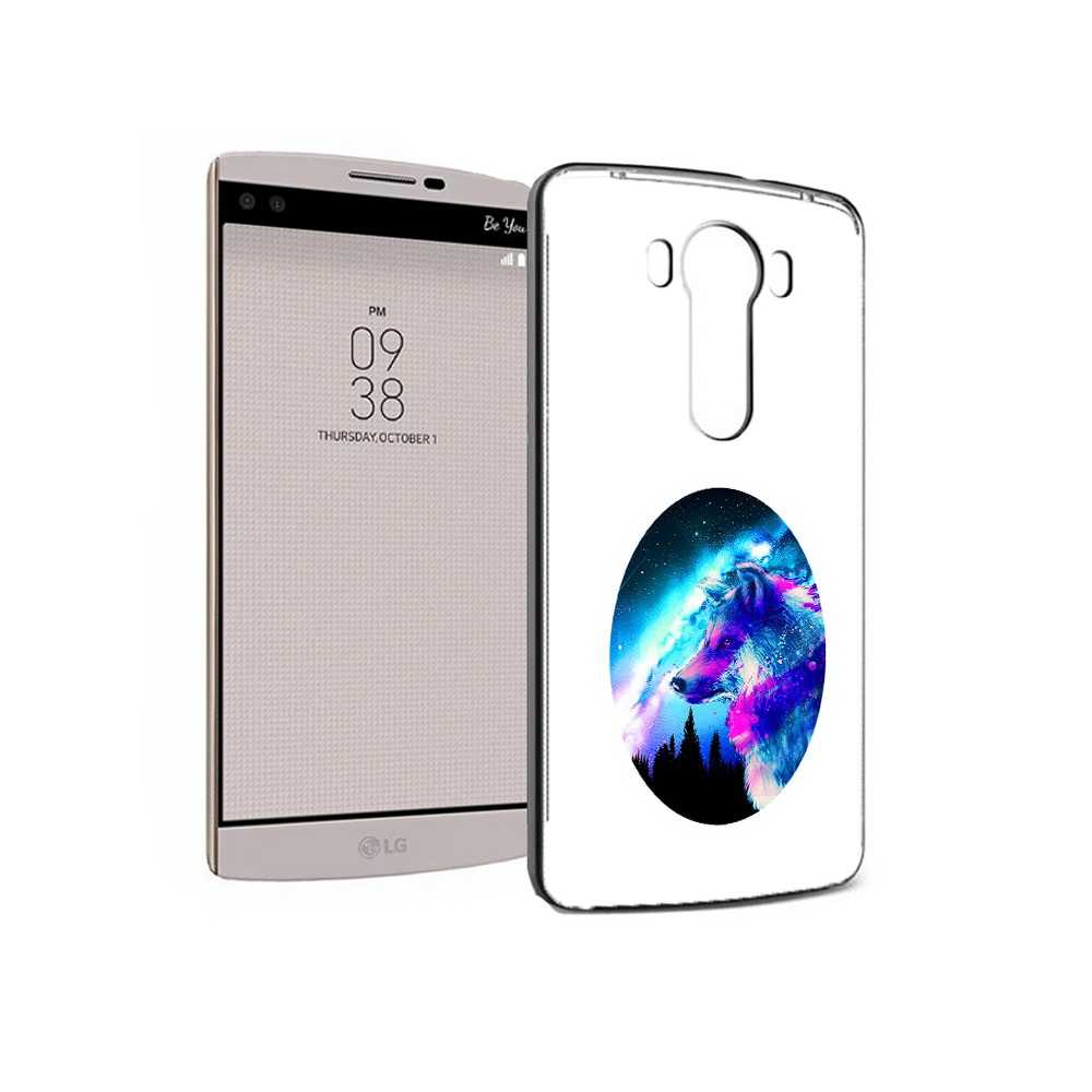 

Чехол MyPads Tocco для LG V10 голубой волк (PT25325.78.293), Прозрачный, Tocco