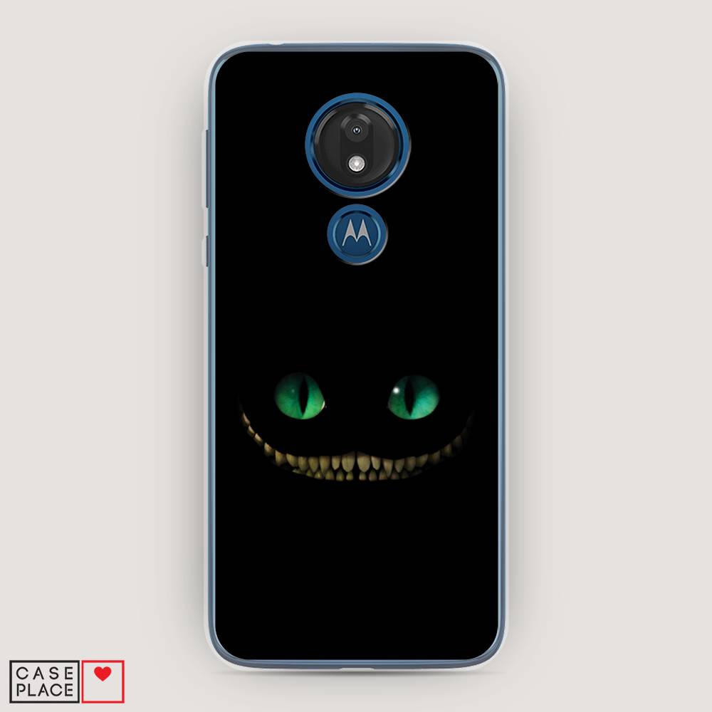 

Чехол Awog на Motorola Moto G7 / Моторола Мото G7 "Зеленоглазый чеширский кот", 241150-10