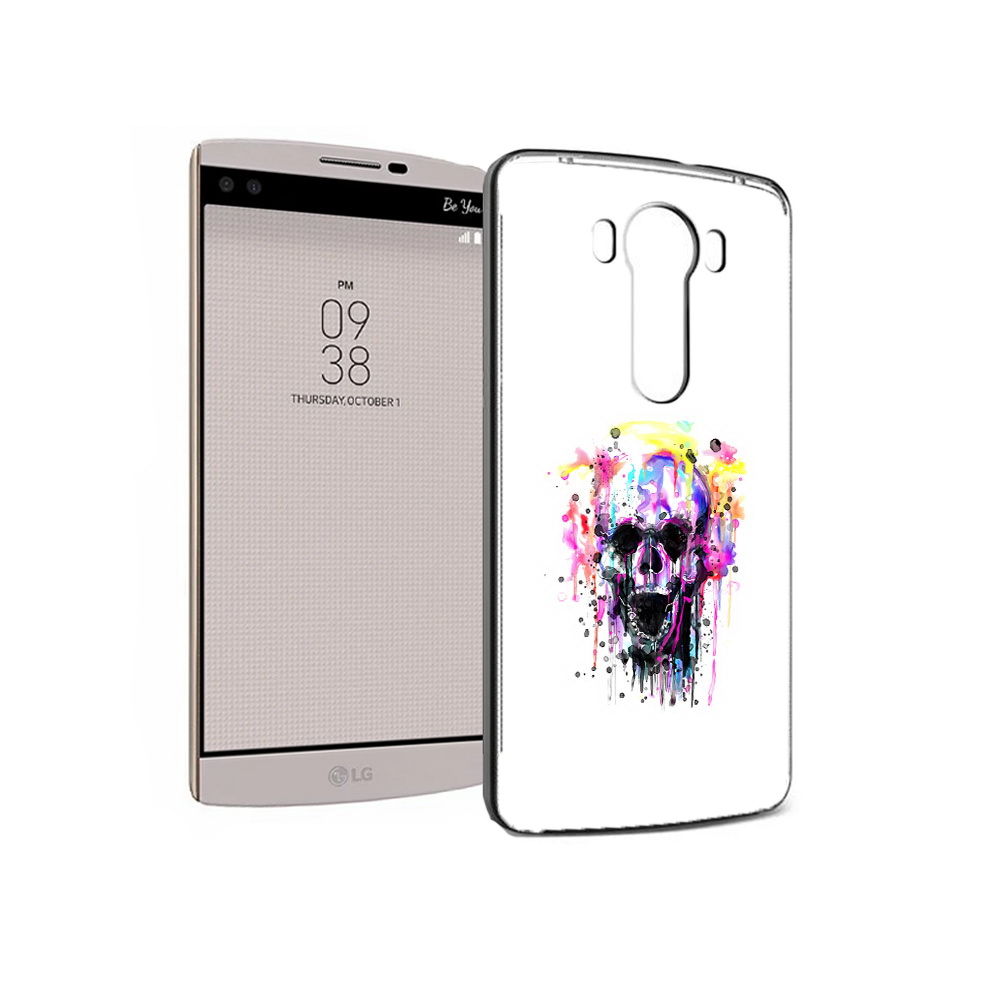 

Чехол MyPads Tocco для LG V10 граффити череп (PT25325.78.298), Прозрачный, Tocco