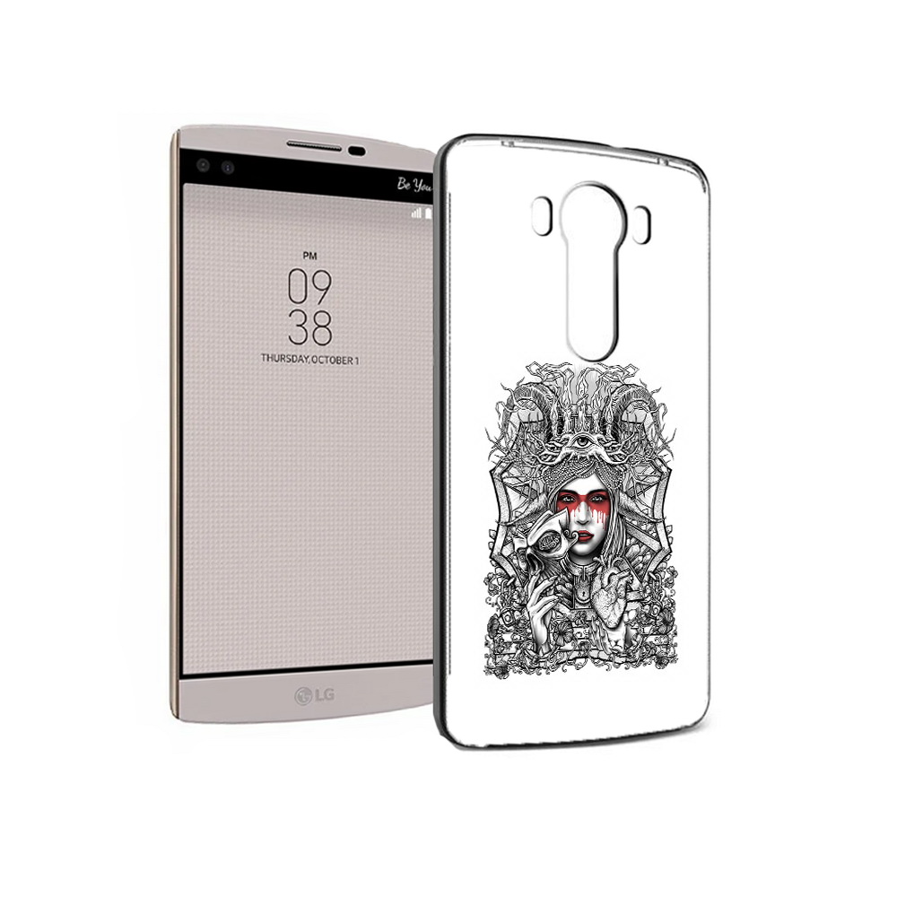 

Чехол MyPads Tocco для LG V10 грусная девушка (PT25325.78.302), Прозрачный, Tocco