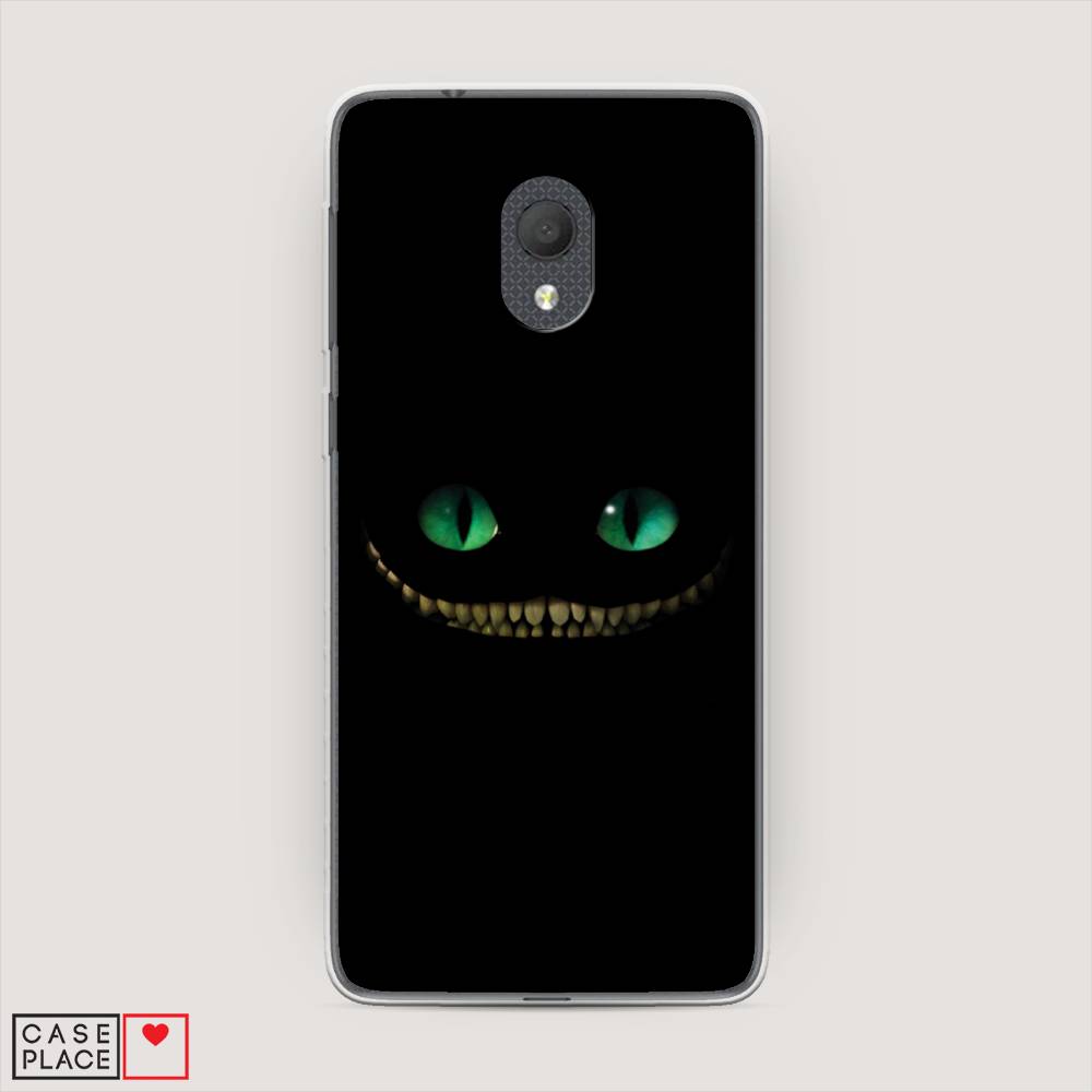 

Чехол Awog на Alcatel 1C 5003D (2019) Зеленоглазый чеширский кот", 170650-10