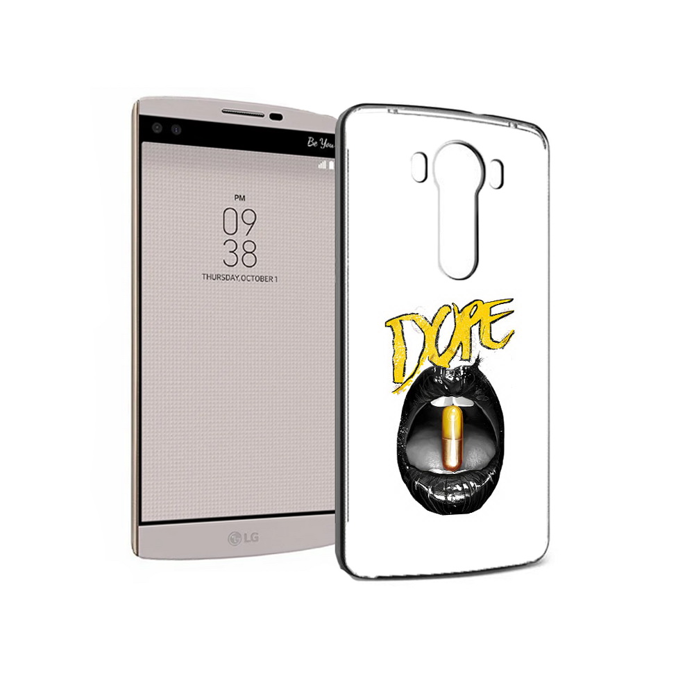 

Чехол MyPads Tocco для LG V10 губы (PT25325.78.303), Прозрачный, Tocco