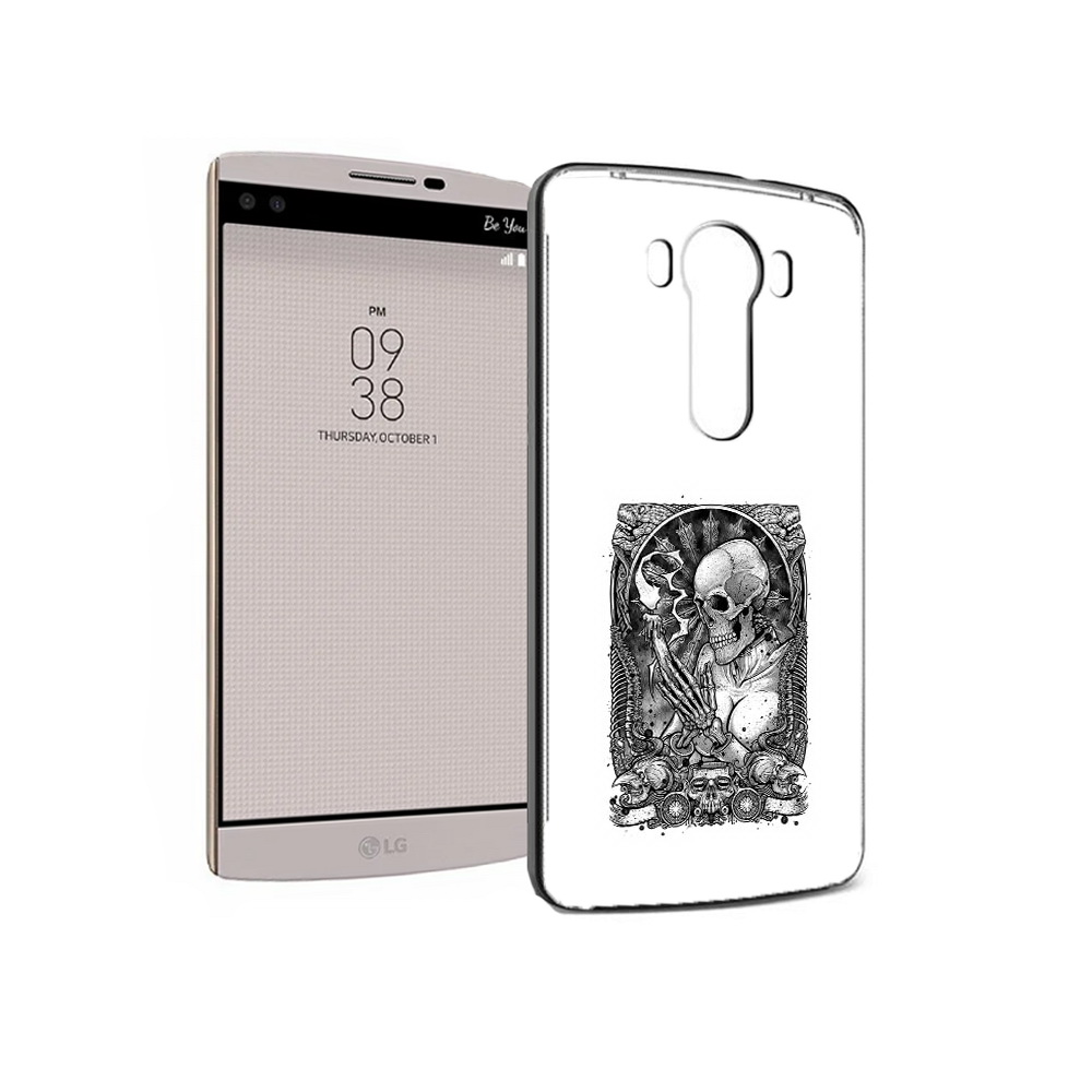 

Чехол MyPads Tocco для LG V10 девушка скелет (PT25325.78.316), Прозрачный, Tocco