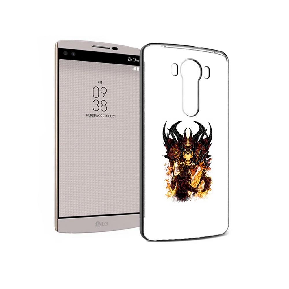 

Чехол MyPads Tocco для LG V10 демон shadow fiend (PT25325.78.318), Прозрачный, Tocco