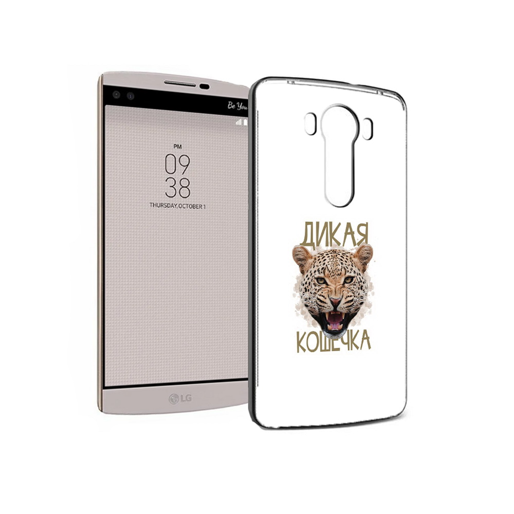 

Чехол MyPads Tocco для LG V10 дикая кошечка (PT25325.78.324), Прозрачный, Tocco
