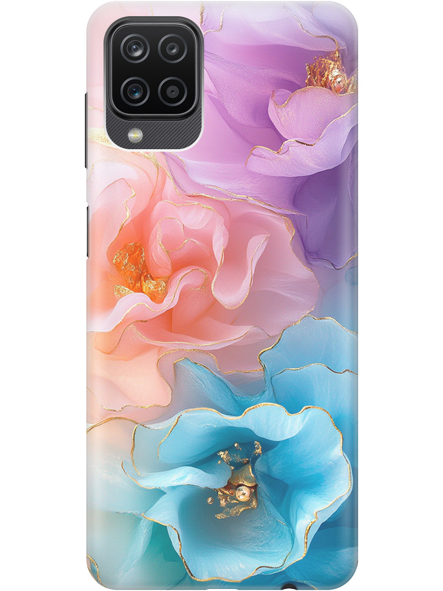 

Силиконовый чехол на Samsung Galaxy A12 / M12 с принтом "Изумительные цветы", Прозрачный;фиолетовый;голубой;оранжевый;розовый, 723602823