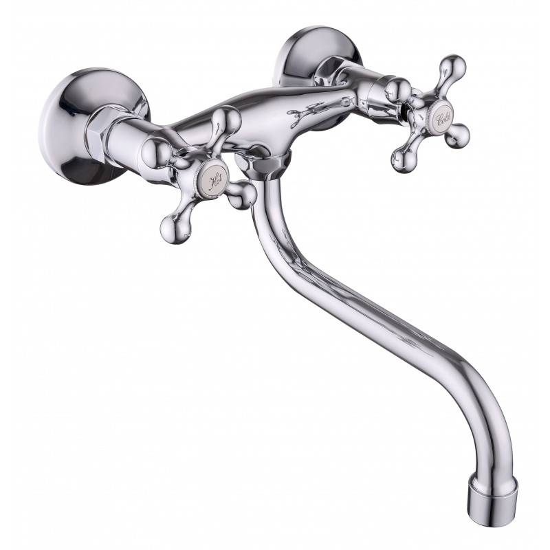 

Смеситель настенный LUCKY TAP KWD-2003-DS-58, 1/2", KWD-2003-DS-58