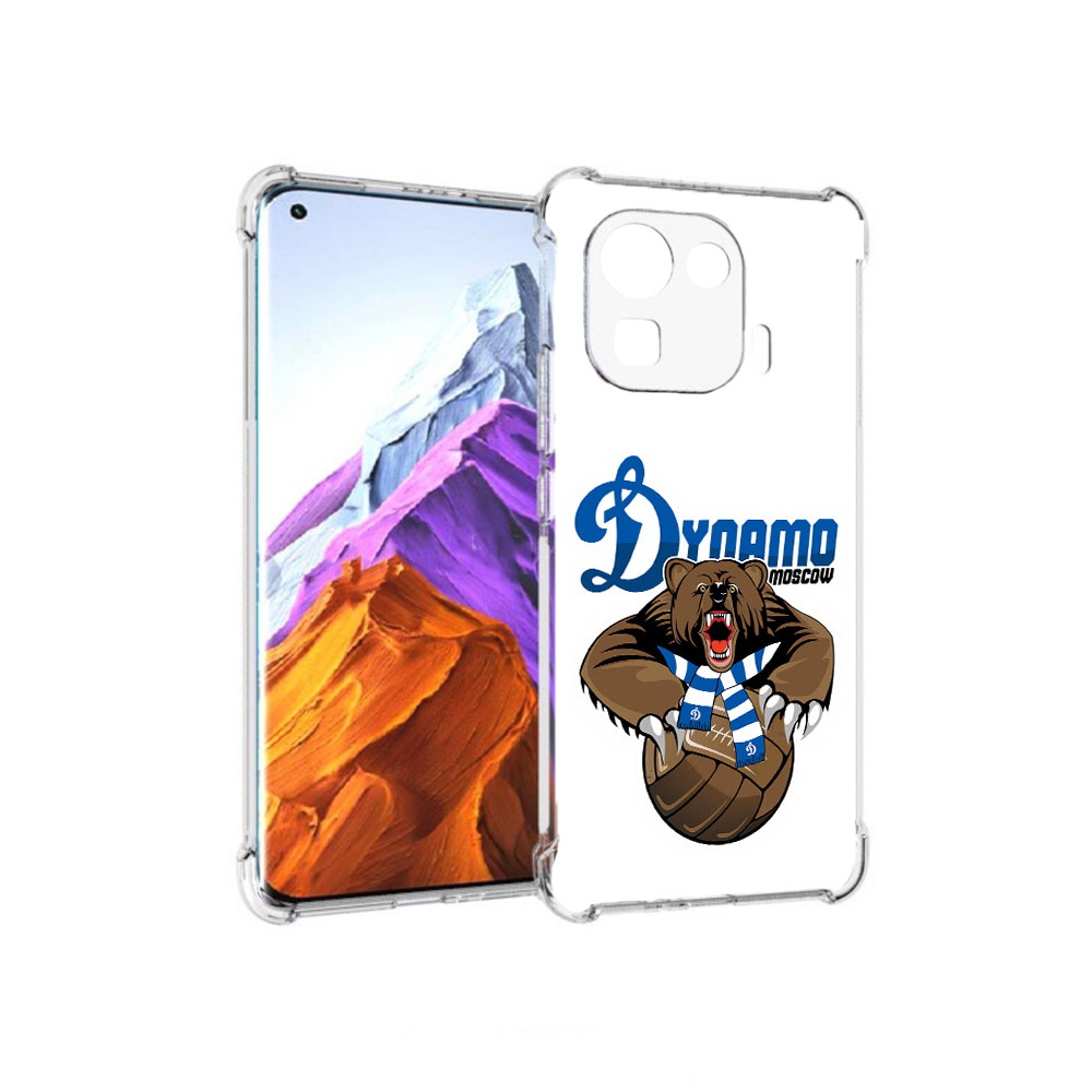 

Чехол MyPads Tocco для Xiaomi 11 Pro ФК Динамо медведь (PT144585.286.175), Прозрачный, Tocco