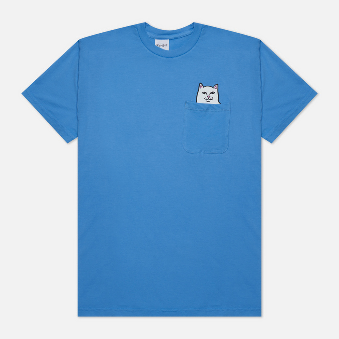 

Футболка мужская Ripndip RND8086 голубая L, RND8086