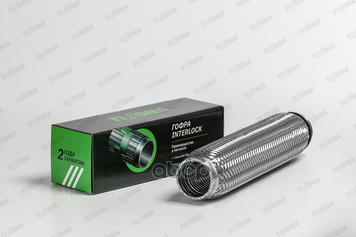 

TIXONA P50320 Труба гофрированная сталь 304 с внутренним металлорукавом 50/320 P50320 1шт