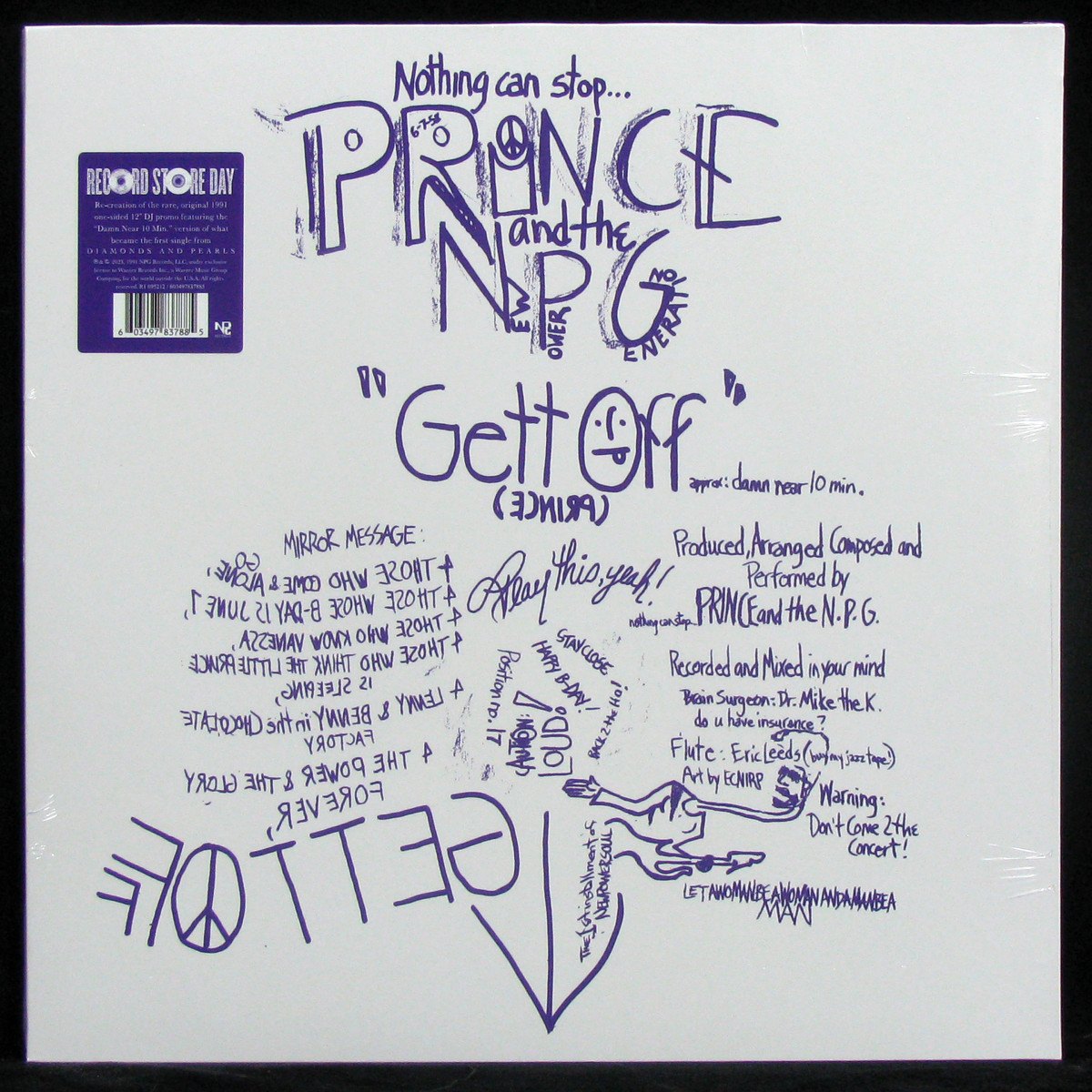 

Prince Gett Off (maxi) (LP)