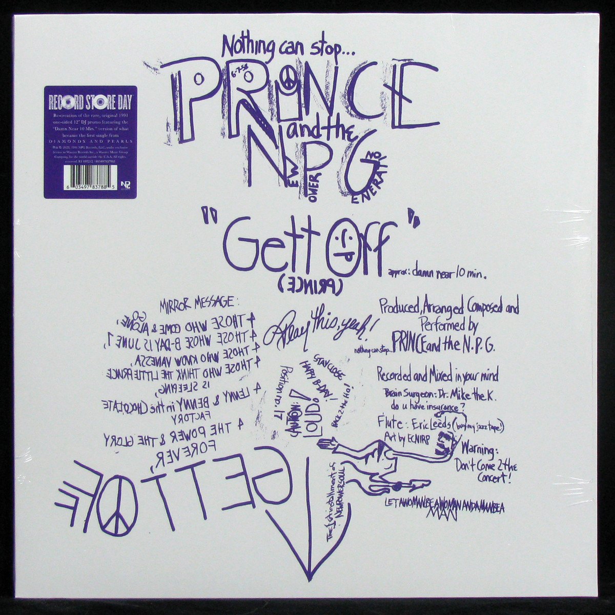 Prince Gett Off (maxi) (LP)