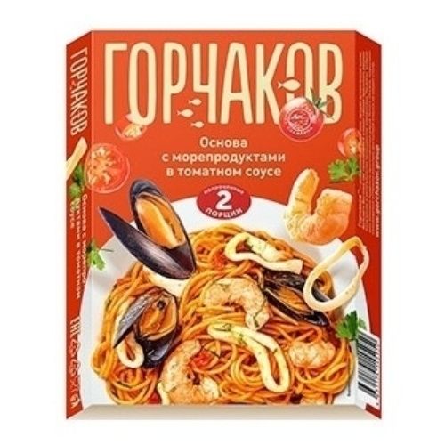 Основа с морепродуктами в томатном соусе Горчаков 300 г