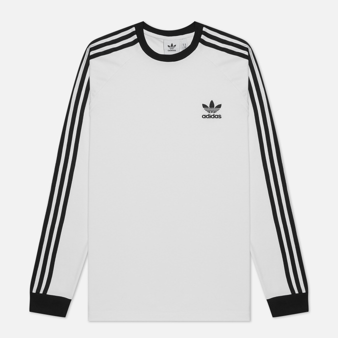 

Лонгслив мужской Adidas GN3477 белый S, GN3477