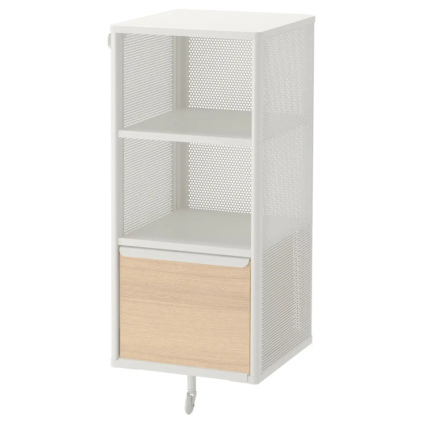 

Стеллаж для хранения IKEA BEKANT 41x101см, сетка/белый, Бежевый;белый, BEKANT