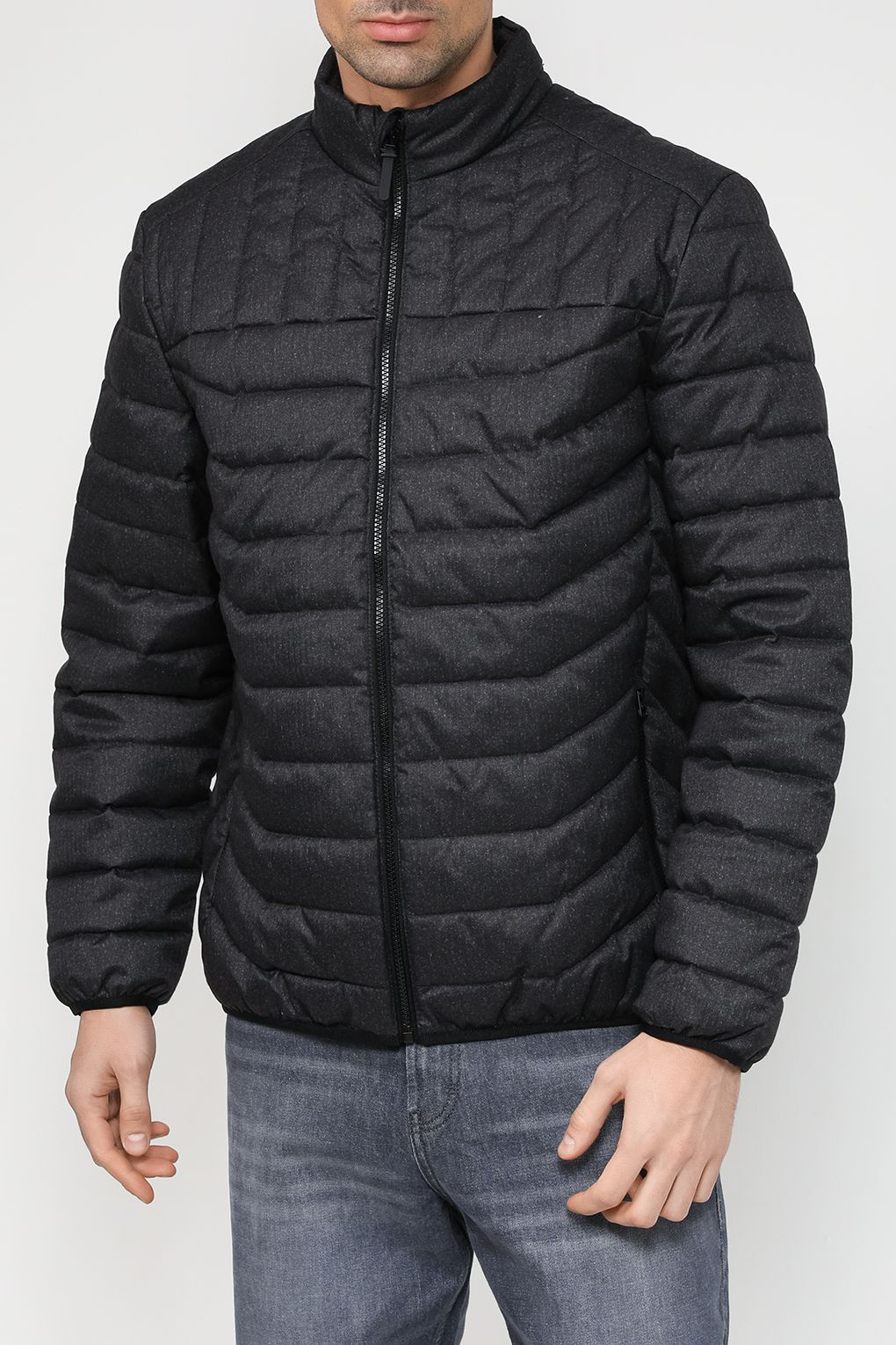 Куртка мужская Esprit Casual 083EE2G301 серая 2XL