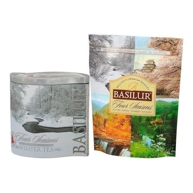 

Чай черный Basilur Winter листовой 100 г