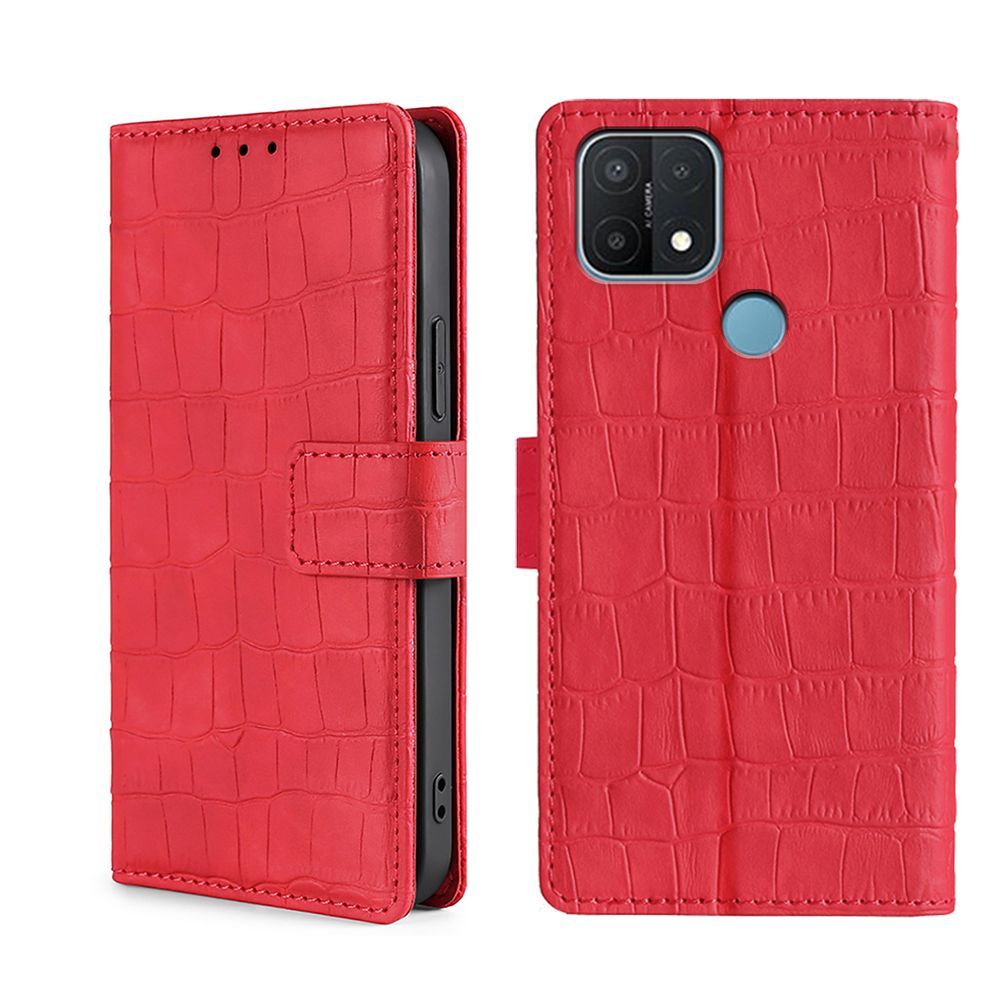 

Чехол MyPads для Oppo A15 красный (246020)