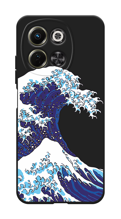 

Чехол Awog на Tecno Spark 30 5G "Волна в Канагаве", Синий;белый, 309752-1