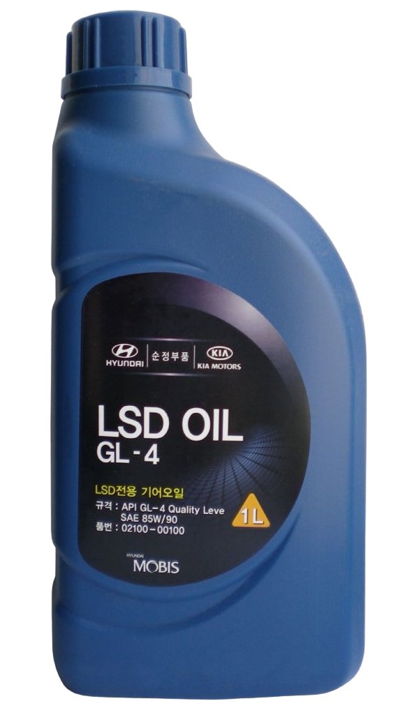 Трансмиссионное Масло Для Дифференциалов Минеральное Hyundai Lsd Oil Sae 85W-90 Gl-4, 1Л(H