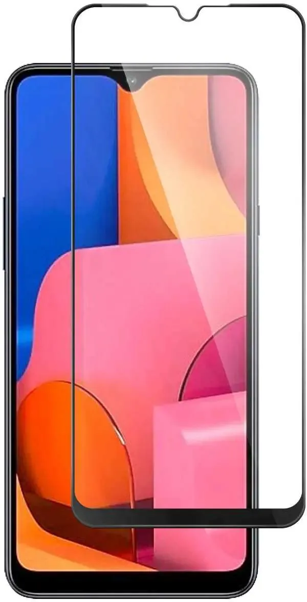 

Защитное стекло для Samsung A022G Galaxy A02 полное покрытие, черный