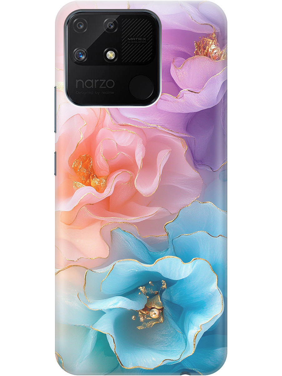 

Силиконовый чехол на Realme narzo 50A с принтом "Изумительные цветы", Прозрачный;фиолетовый;голубой;оранжевый;розовый, 740189923