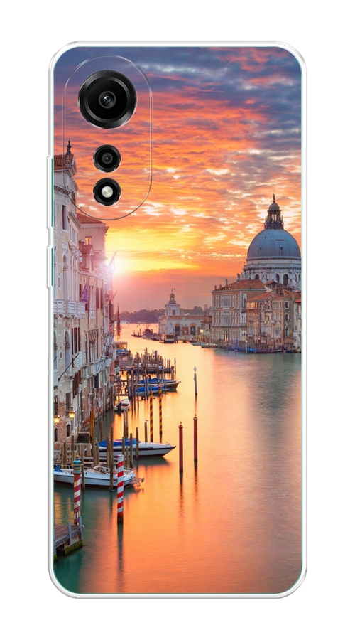 

Чехол на Oppo A78 4G "Восход 11", Розовый;оранжевый, 2514750-1