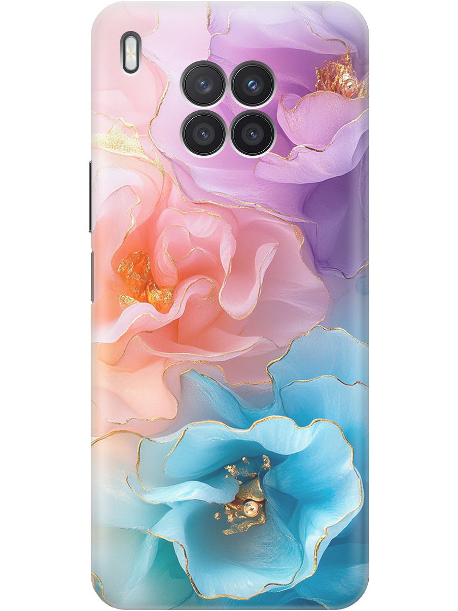 

Силиконовый чехол на Honor 50 Lite / Huawei Nova 8i с принтом "Изумительные цветы", Прозрачный;фиолетовый;голубой;оранжевый;розовый, 732493823
