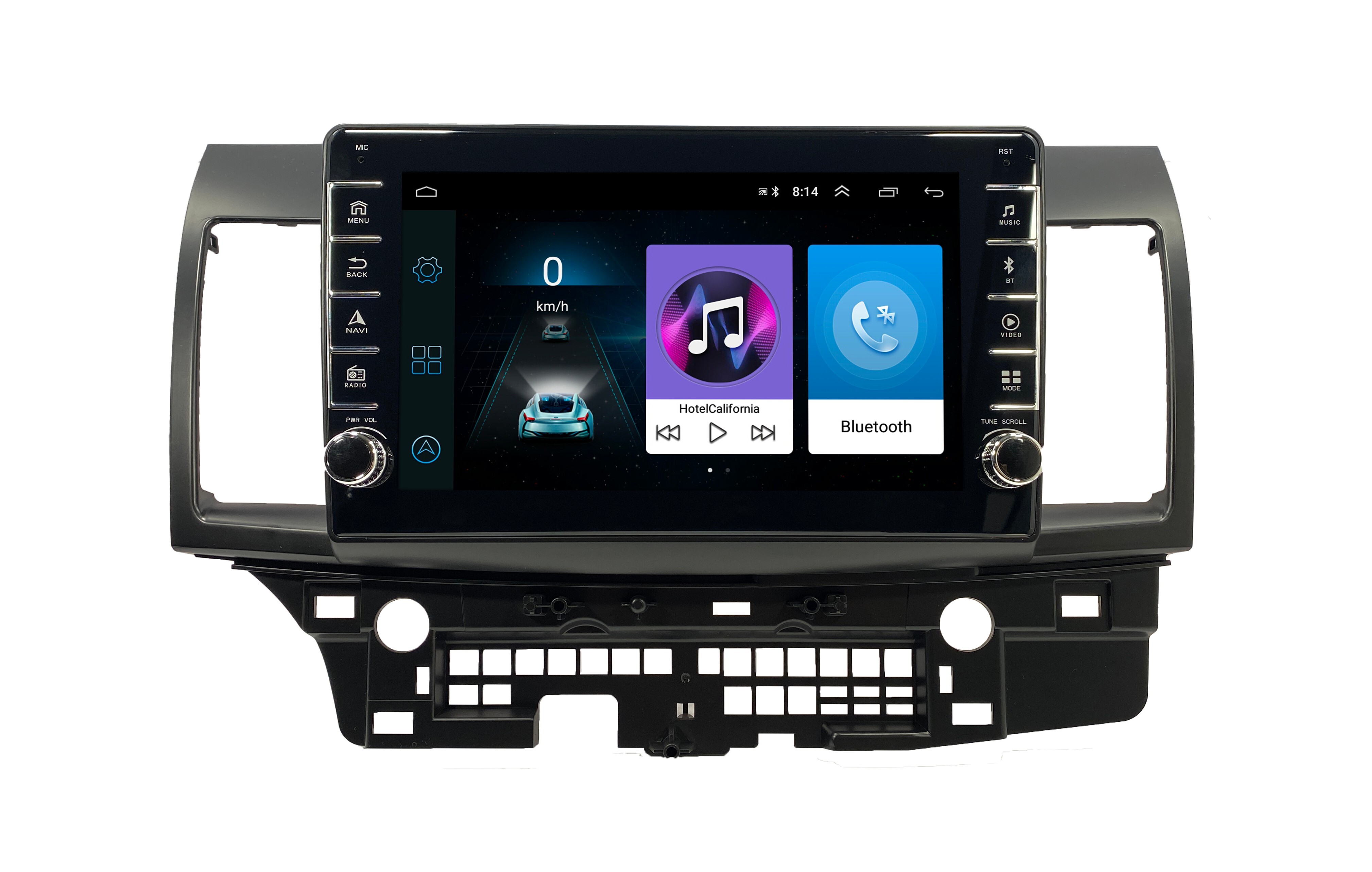 Автомагнитола ANDROID Mitsubishi Lancer 10 X до 2014 Android 12 216GB с крутилками 1987900₽