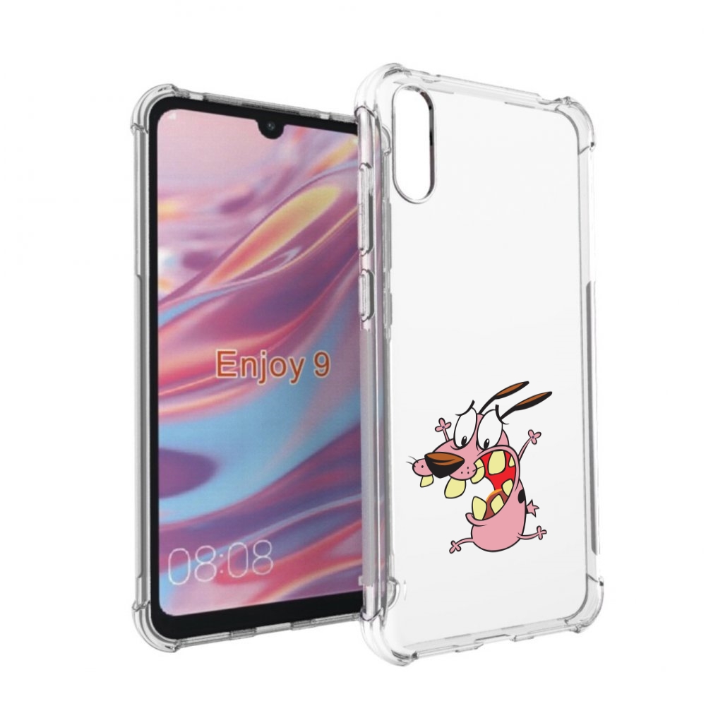 

Чехол бампер MyPads зубастый бобик для Huawei Enjoy 9., Прозрачный, Tocco