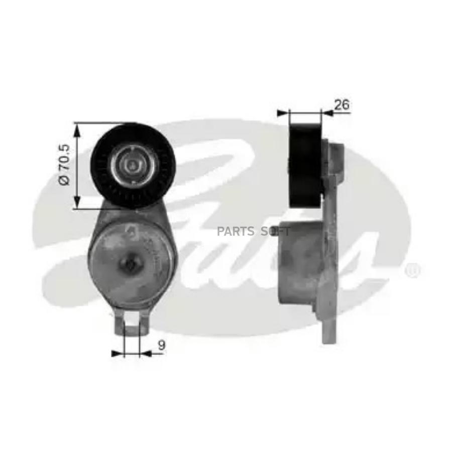 

GATES Натяжитель ремня GATES T38185