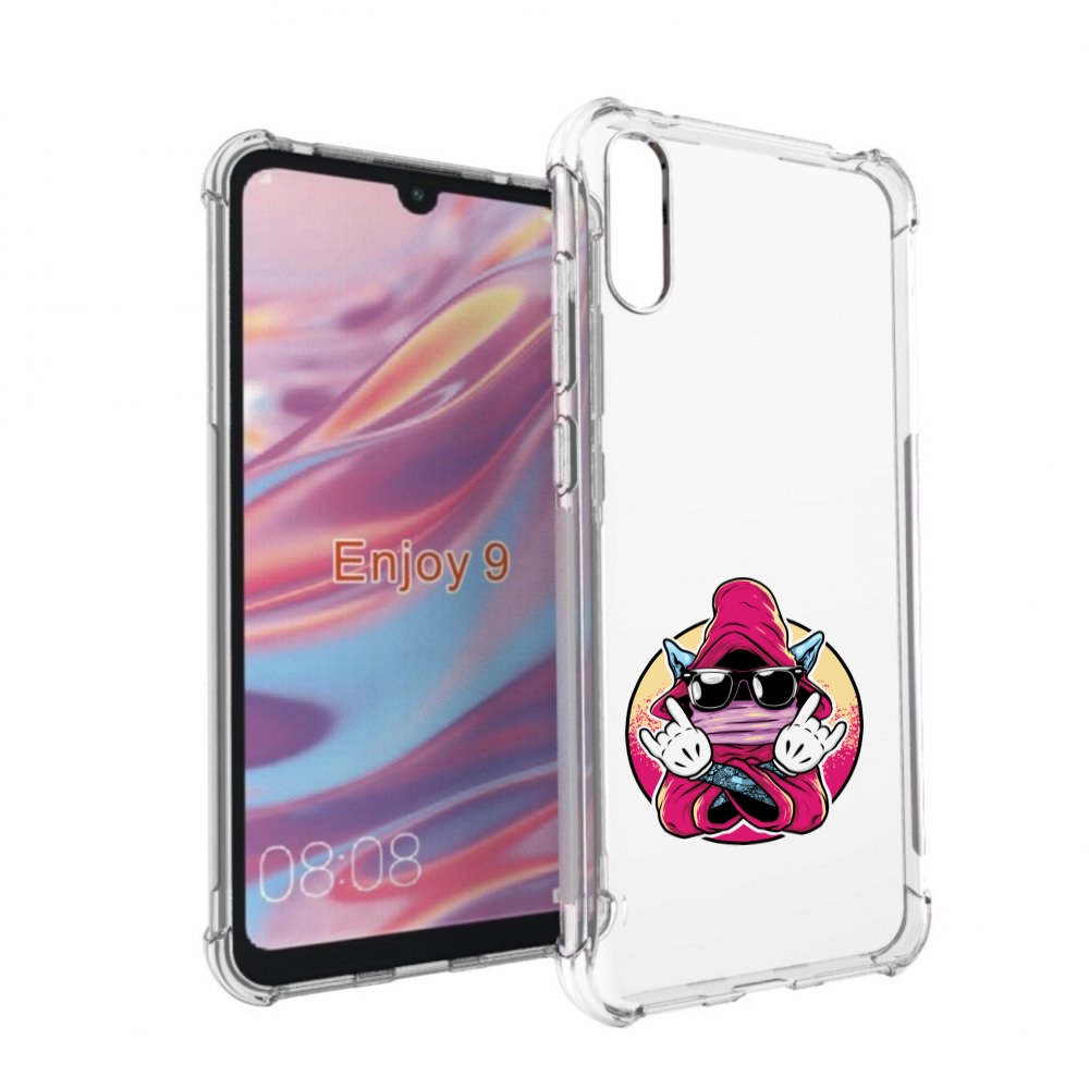 

Чехол бампер MyPads йоу для Huawei Enjoy 9., Прозрачный, Tocco