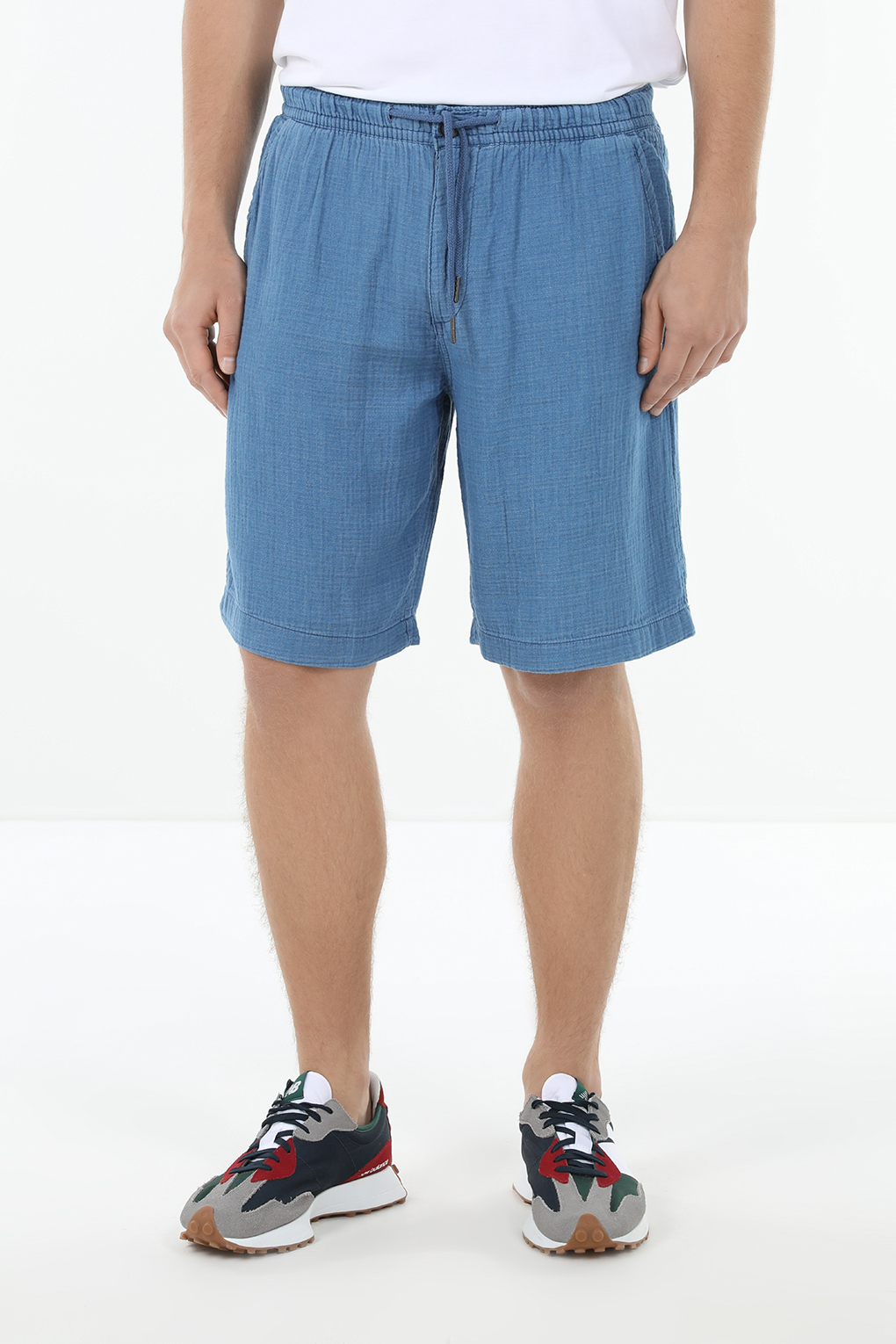 

Шорты мужские Pepe Jeans PM801083 синие 31, Синий, PM801083