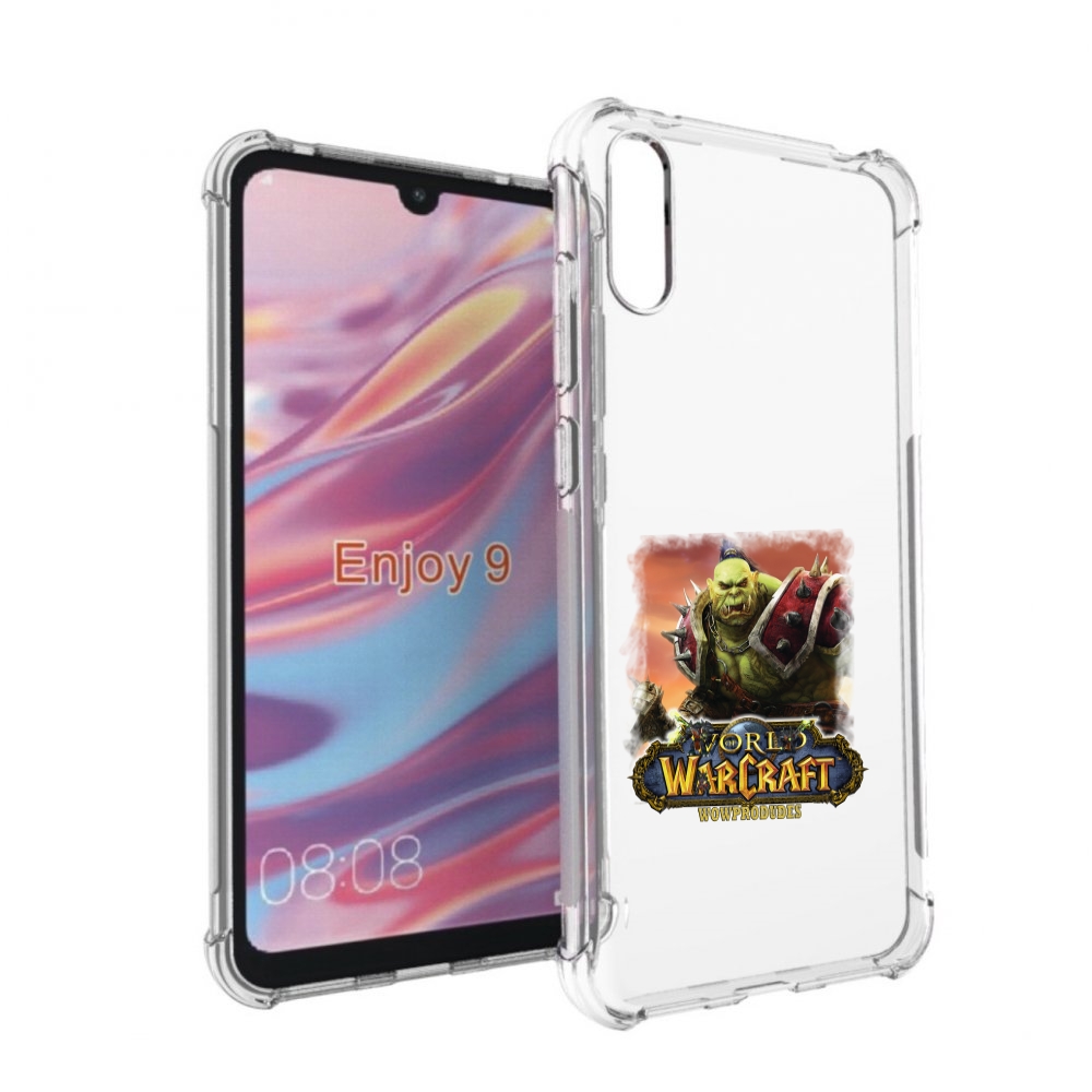 Чехол бампер MyPads Варкрафт для Huawei Enjoy 9.