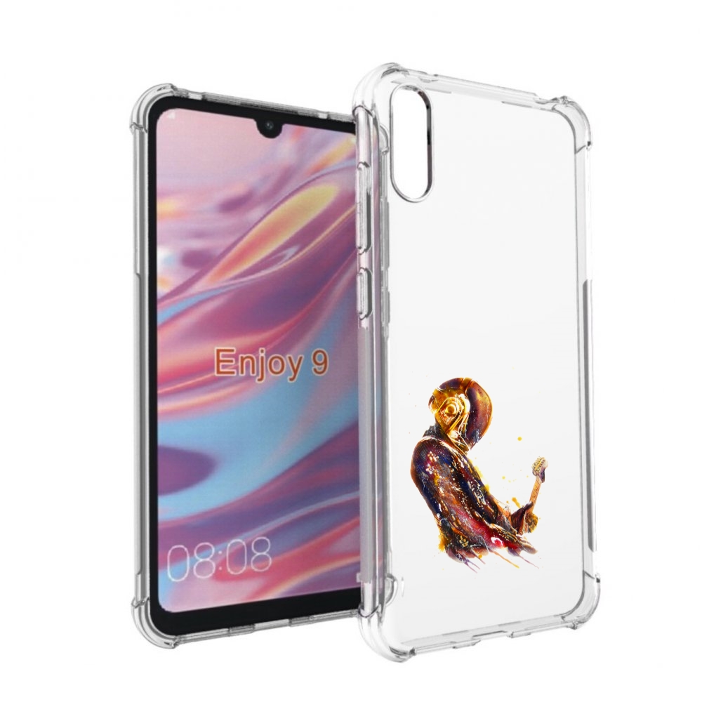 

Чехол бампер MyPads космо-музыкант для Huawei Enjoy 9., Прозрачный, Tocco